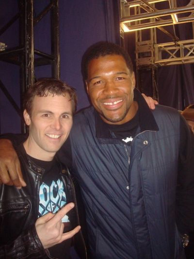Tony and Michael Strahan Photo