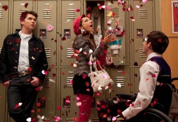 Damian McGinty, Vanessa Lengies & Kevin McHale Photo