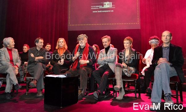 La troupe (de ida a dcha): AsunciÃ³n Balaguer, Pep Molina, Vicky PeÃ±a, Mario Gas Photo