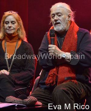 Vicky PeÃ±a y Mario Gas explicÃ¡ndose Photo