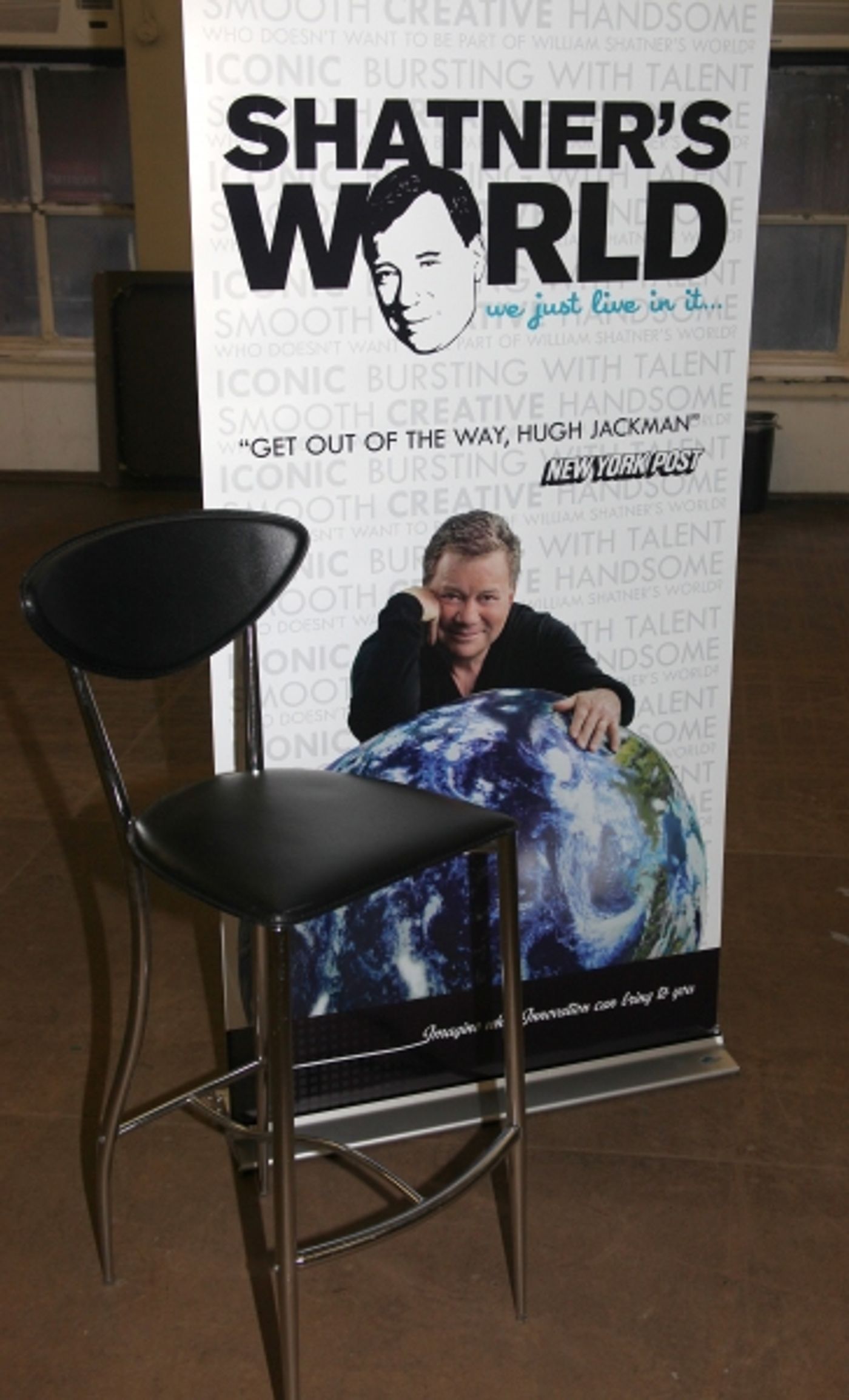 Photo Coverage: William Shatner Meets the Press!  Image