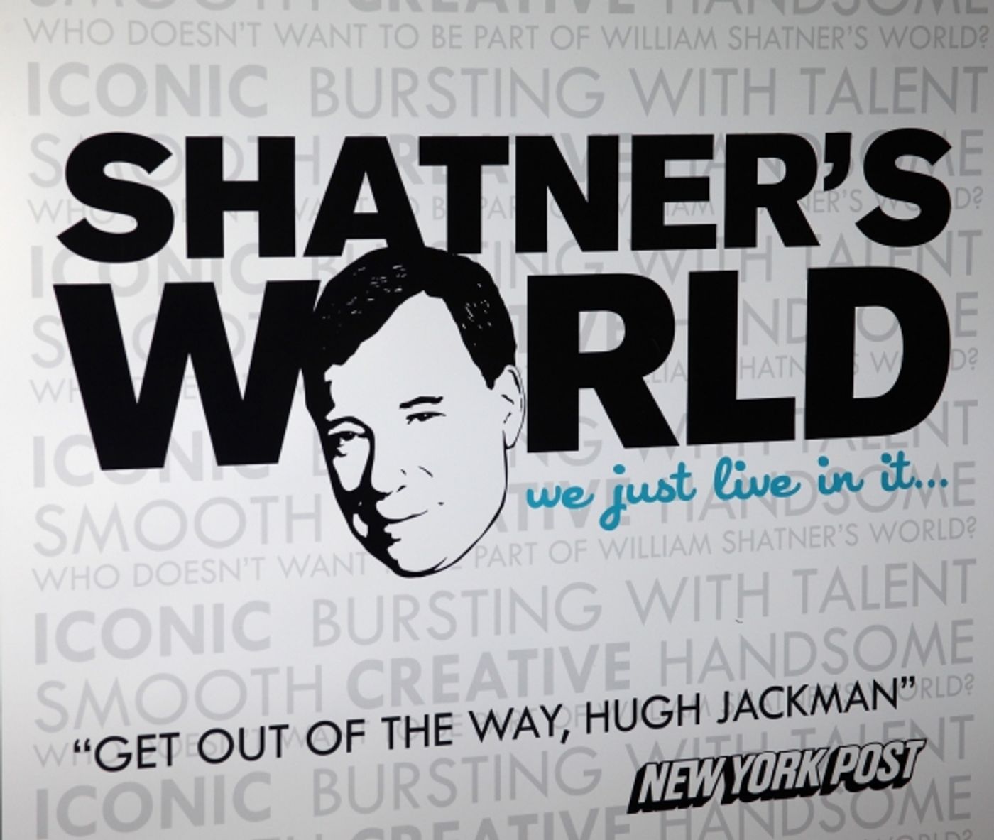 Photo Coverage: William Shatner Meets the Press!  Image