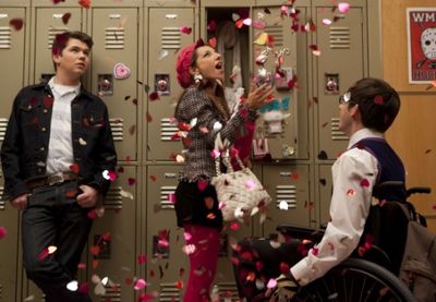 Damian McGinty, Kevin McHale, Vanessa Lengies. Photo Credit: Adam Fox/FOX Photo