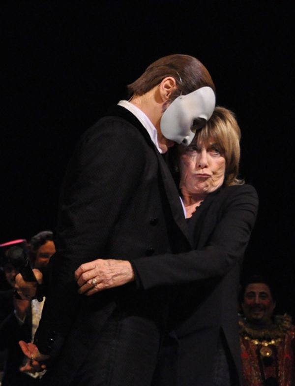 Hugh Panaro and Gillian Lynne Photo