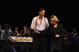 Kyle Barisich and Gillian Lynne Photo