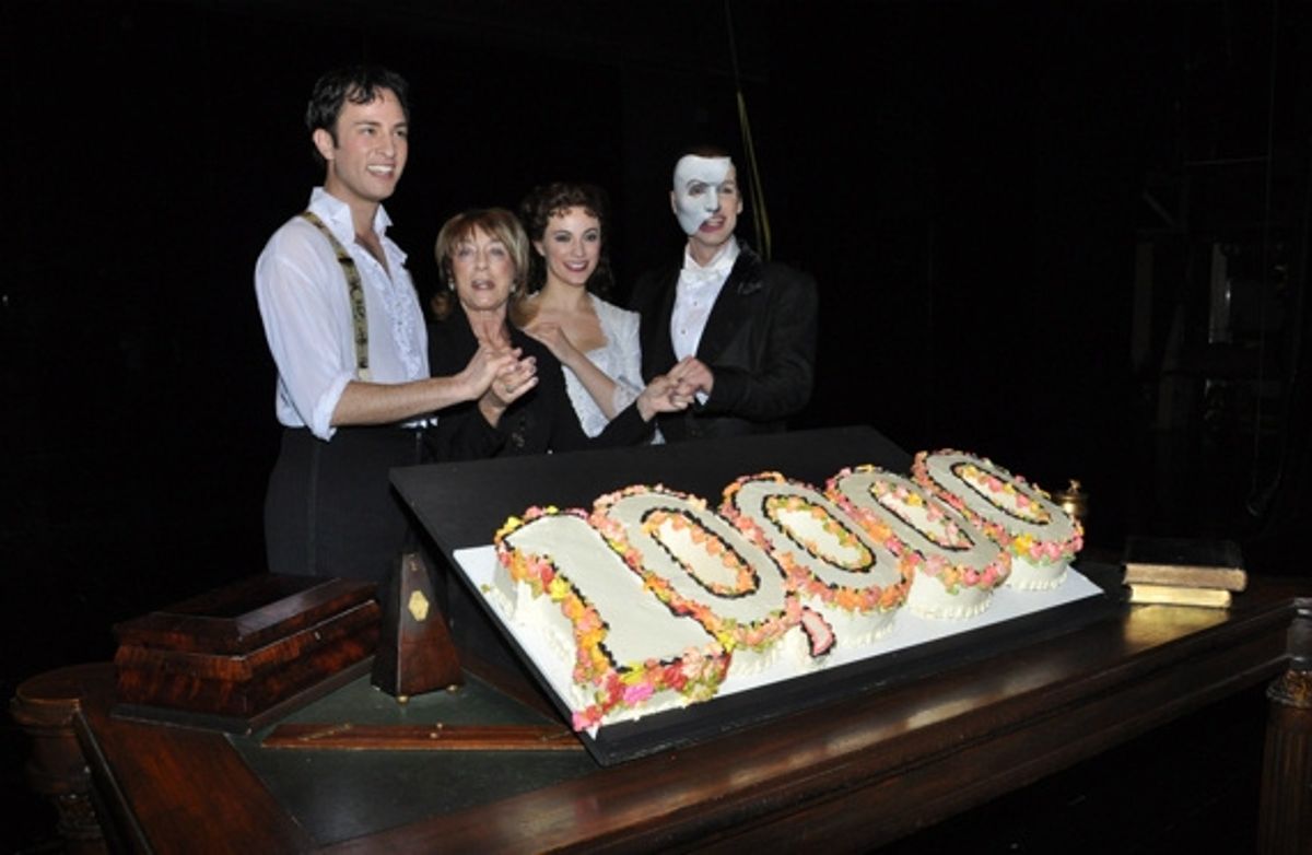 Kyle Barisich, Gillian Lynne, Trista Moldovan and Hugh Panaro at 