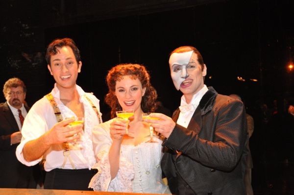 Kyle Barisich, Trista Moldovan and Hugh Panaro Photo
