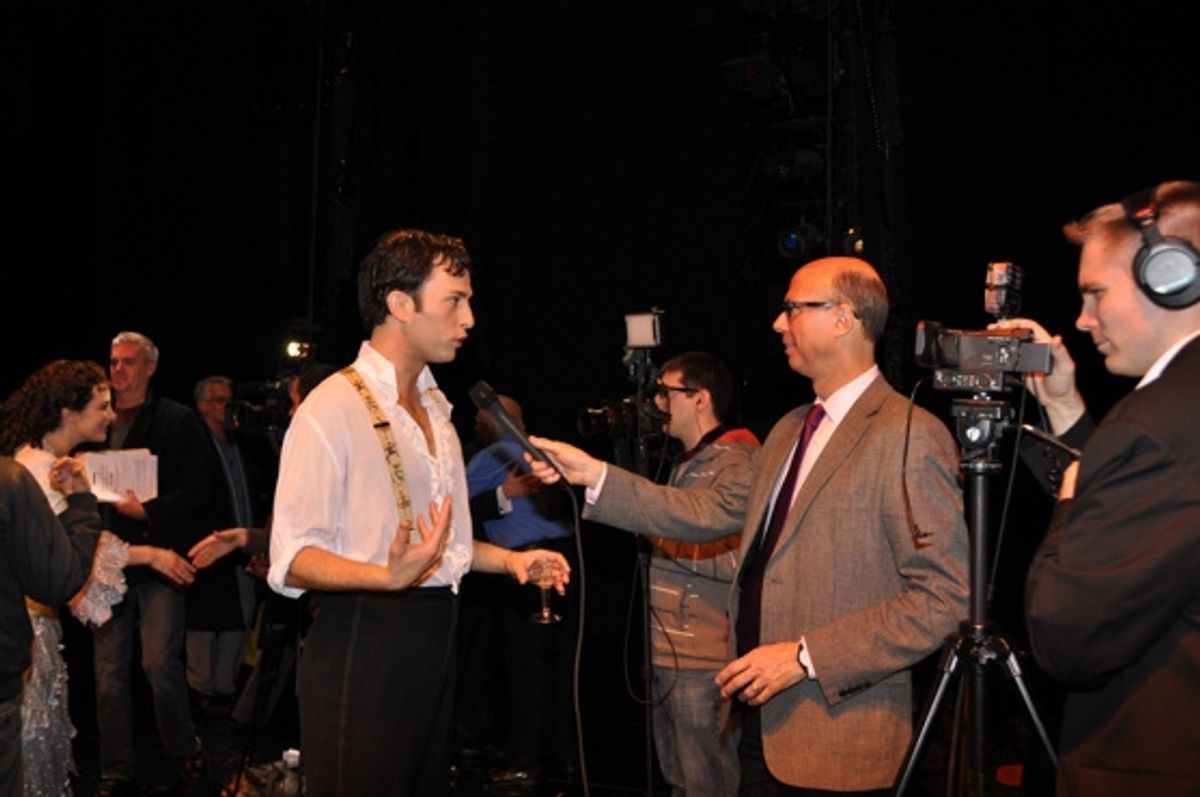 Kyle Barisich and Richard Ridge at 