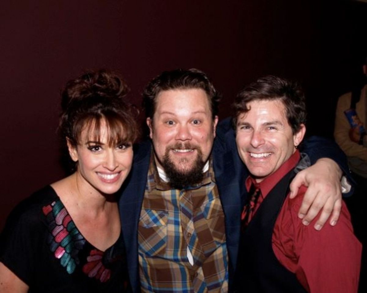Lesli Margherita, Justin Robertson, and Nick DeGruccio at 