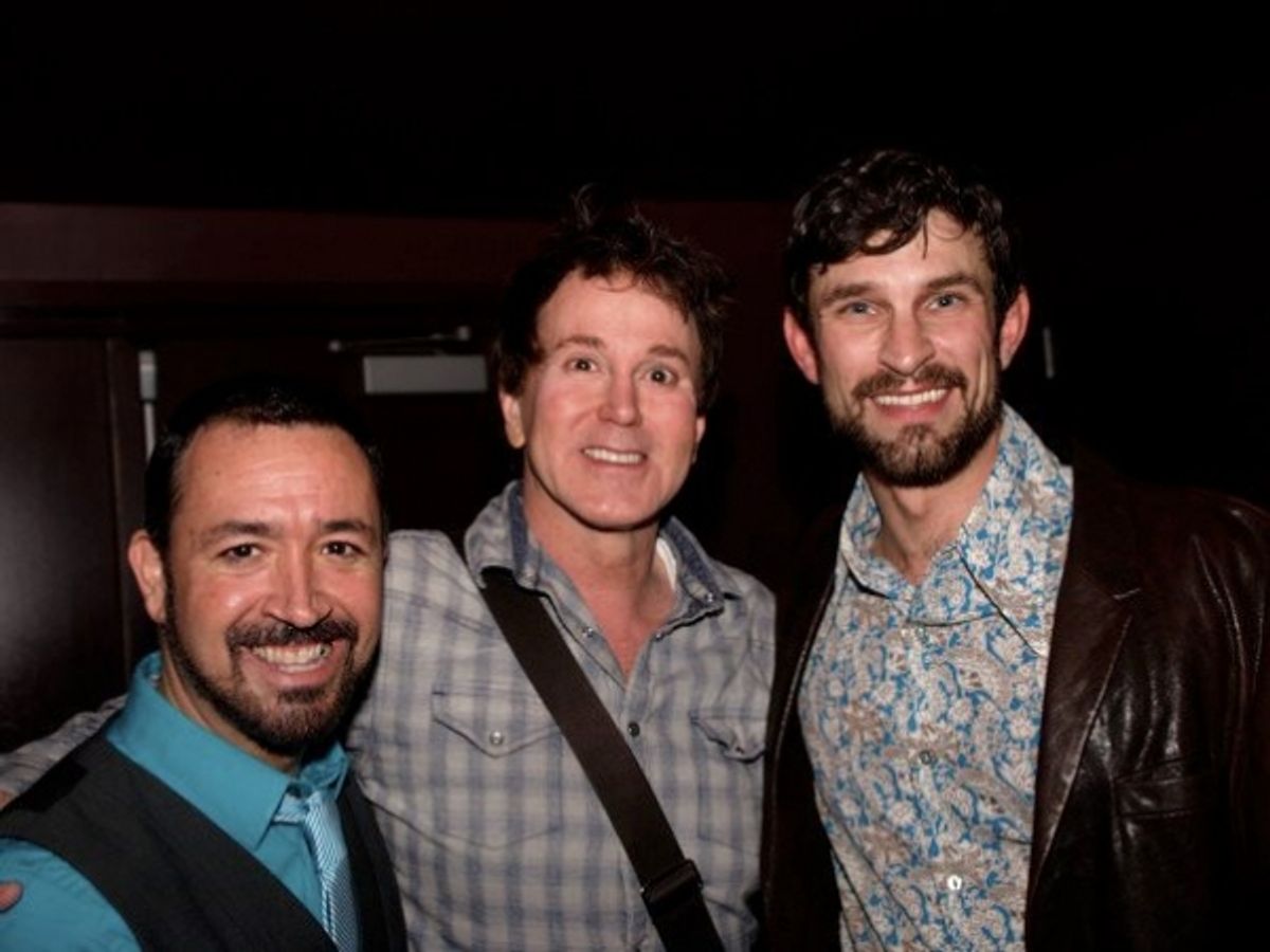 Steven Glaudini, Davis Gaines and Damon Kirsche at 