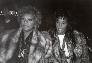 Whitney Houston with her mom Cissy Houston leaving the Parker Neridan Hotel in New Yo Photo
