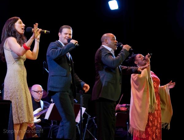 Jamie Leonhart, Clarke Thorell, Lawrence Clayton, Kecia Lewis-Evans Photo