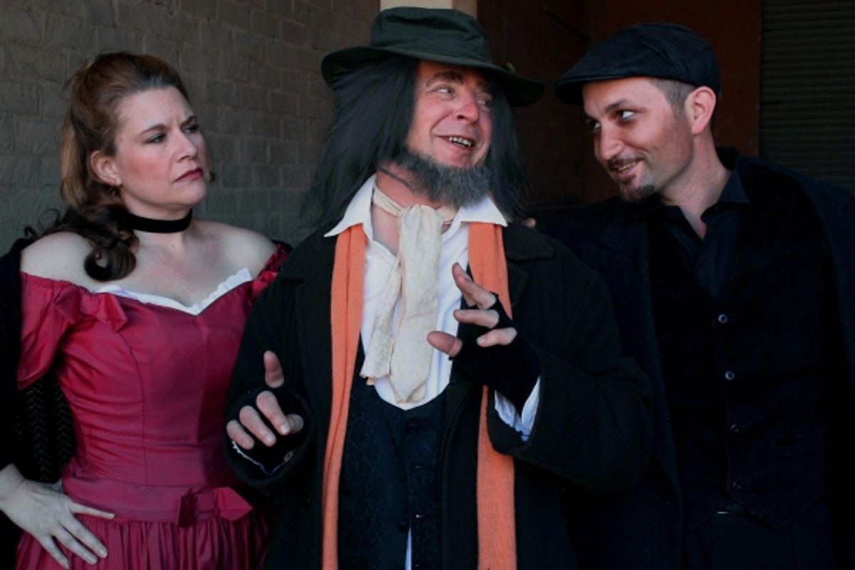 Elizabeth Bouton, Ben Lupejkis and Drew Fitzsimmons at 