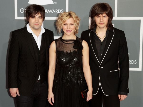 Musicians Neil Perry, Kimberly Perry and Reid Perry of The Band Perry pictured at the Photo