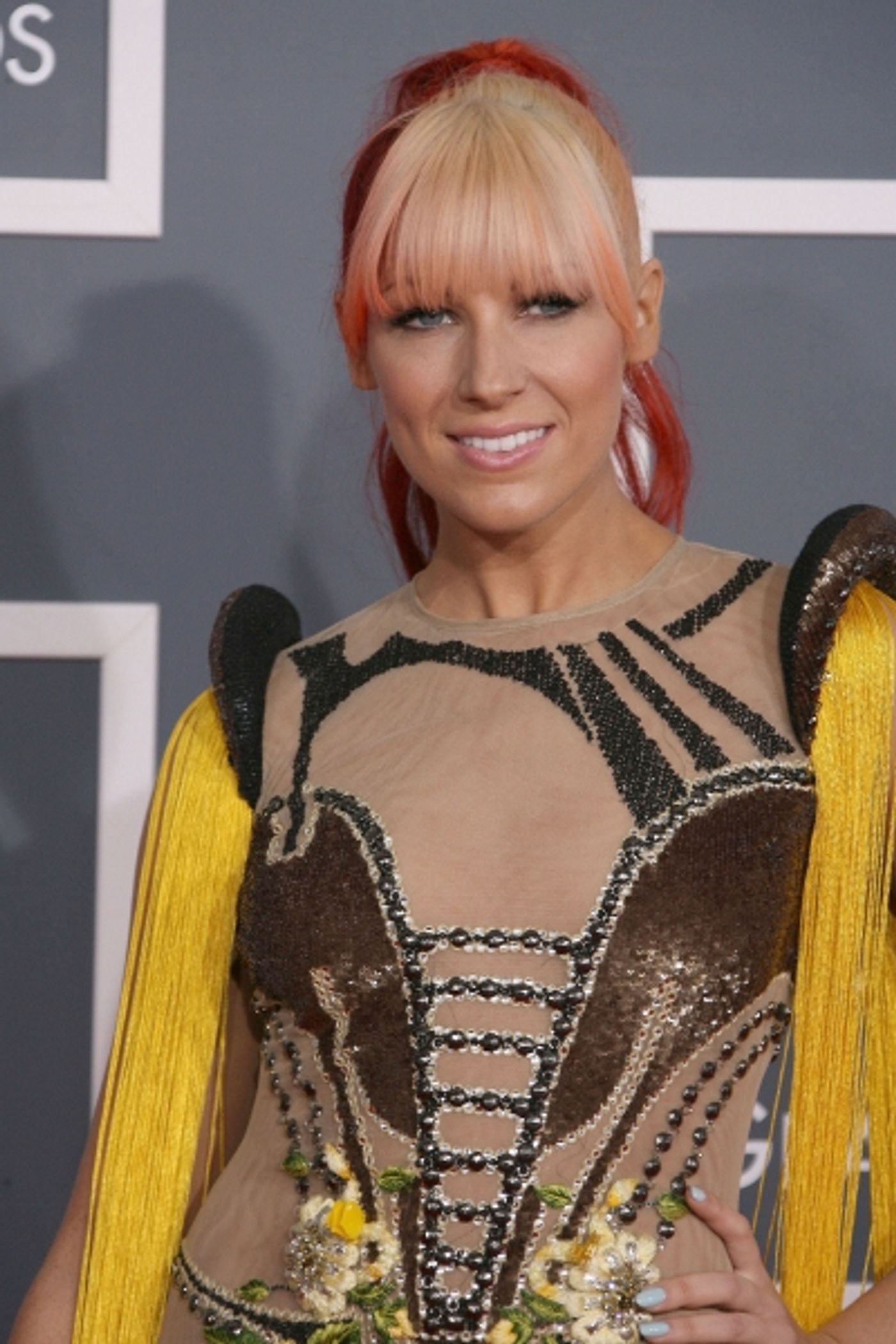 Photo Coverage: Red Carpet Fashions from the 2012 Grammys!  Image