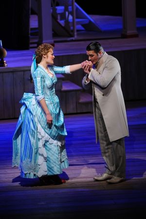 Ashley Brown and Nathan Gunn Photo