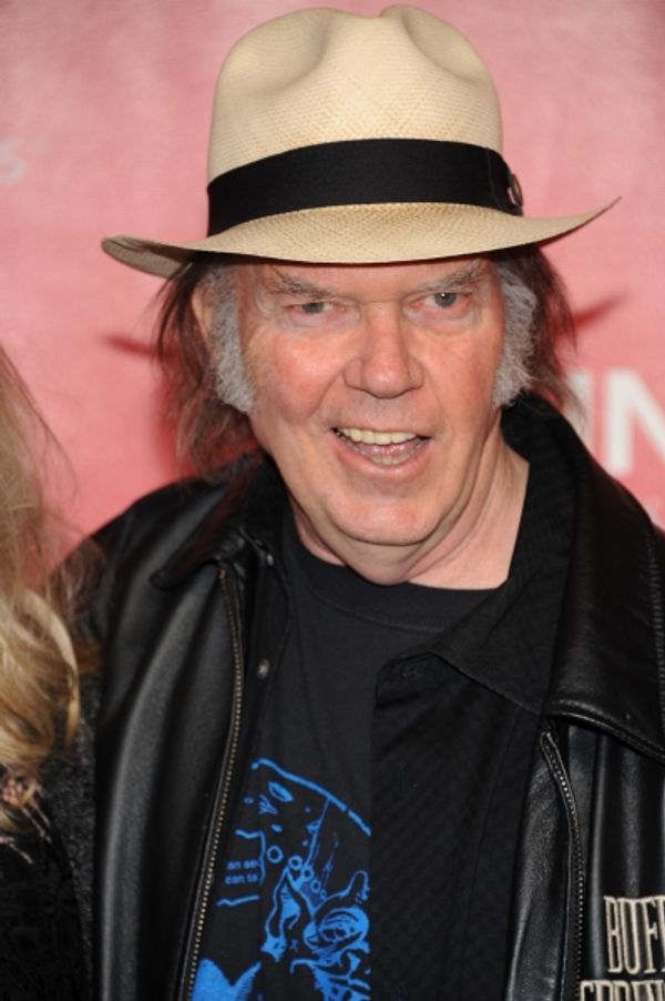 Neil Young arrives at the 2012 MusiCares Person Of The Year Gala Honoring Paul McCart Photo