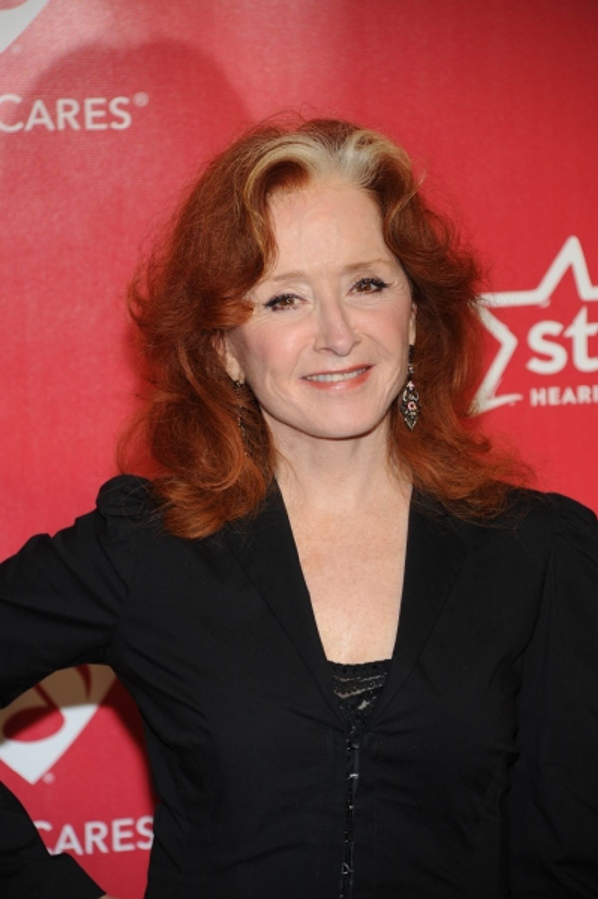 Bonnie Raitt arrives at the 2012 MusiCares Person Of The Year Gala Honoring Paul McCartney at the Los Angeles Convention Center in Los Angeles, California. February 10, 2012. Ã‚Â© Jay Valena / Retna Ltd. at 
