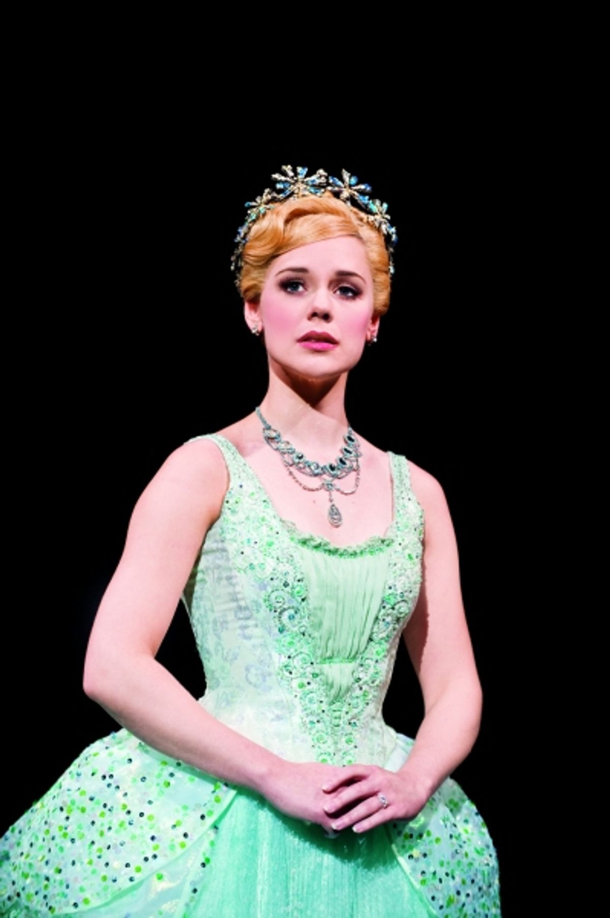 Gina Beck as Glinda in Wicked Ã‚Â©Tristram Kenton at 