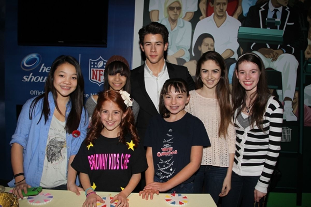 Broadway Kids Care with Nick Jonas at 