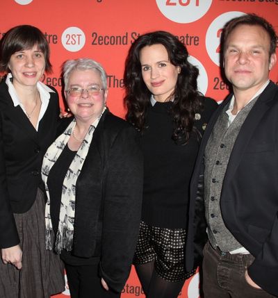 Kate Whoriskey (Director), Paula Vogel (Playwright), Elizabeth Reaser & Norbert Leo B Photo