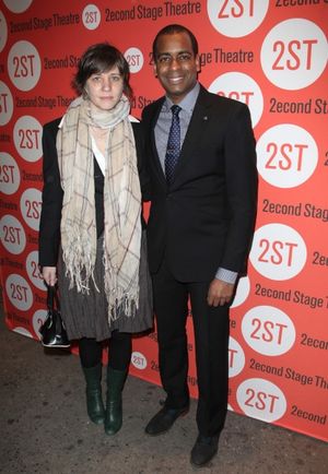 Kate Whoriskey (Director) & Daniel Breaker @ BroadwayWorld Kate Whoriskey (Director) & Daniel Breaker Photo