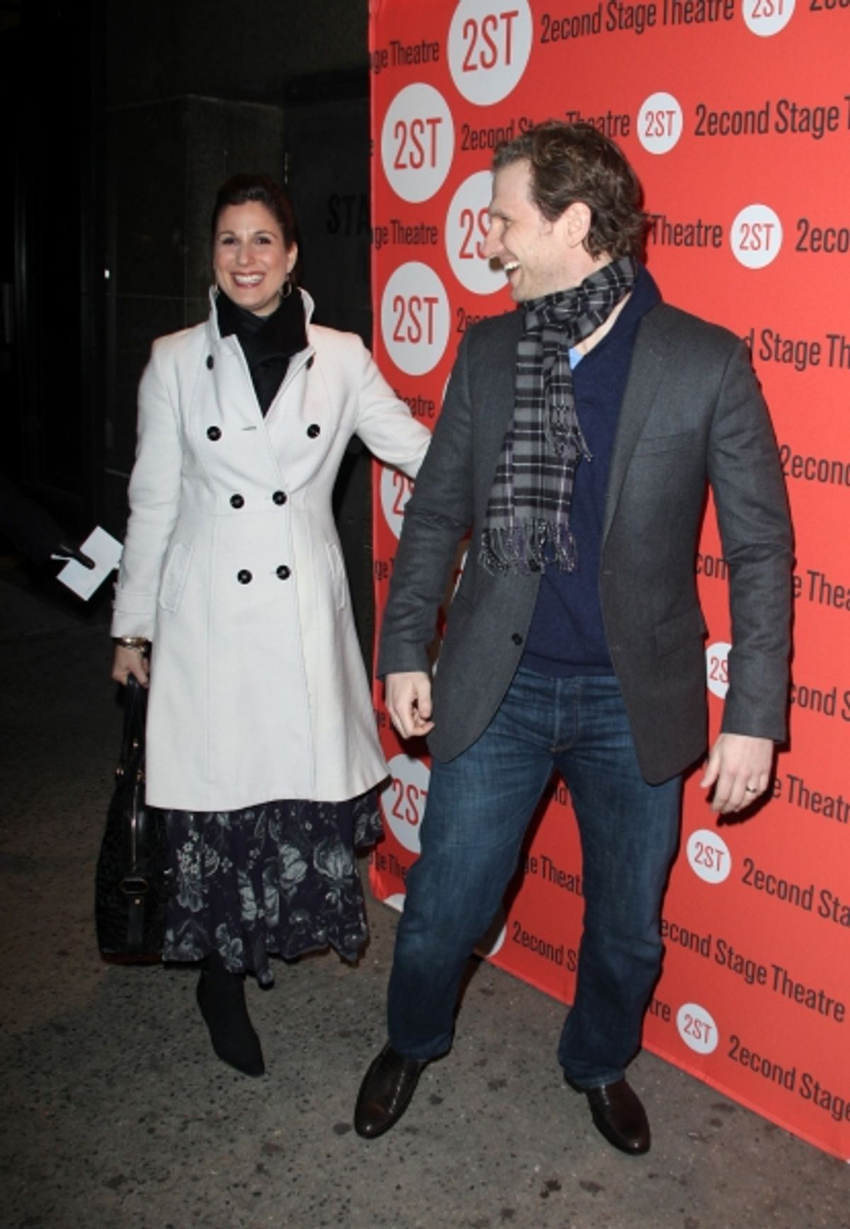 Stephanie J. Block & Sebastian Arcelus  at 