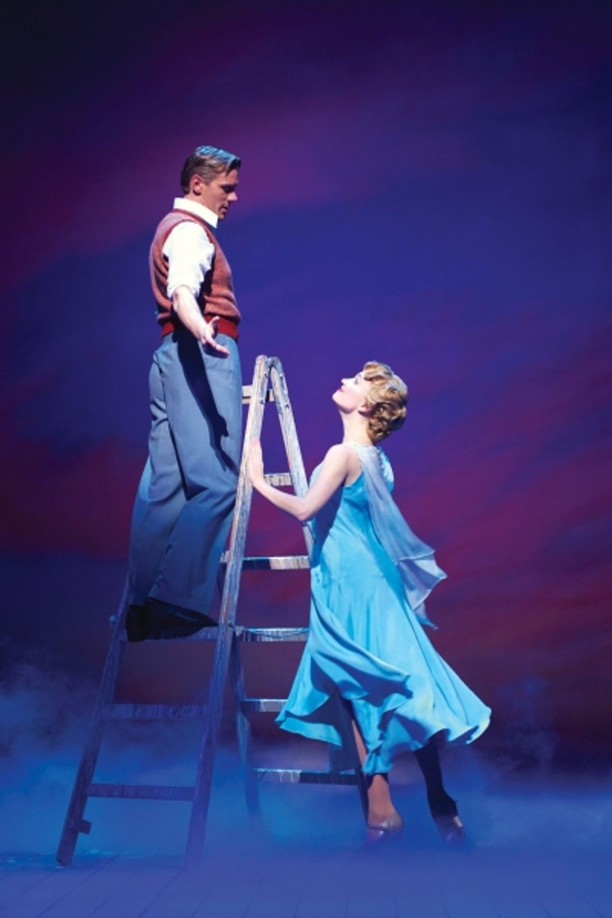 Adam Cooper, Scarlett Strallen  at 