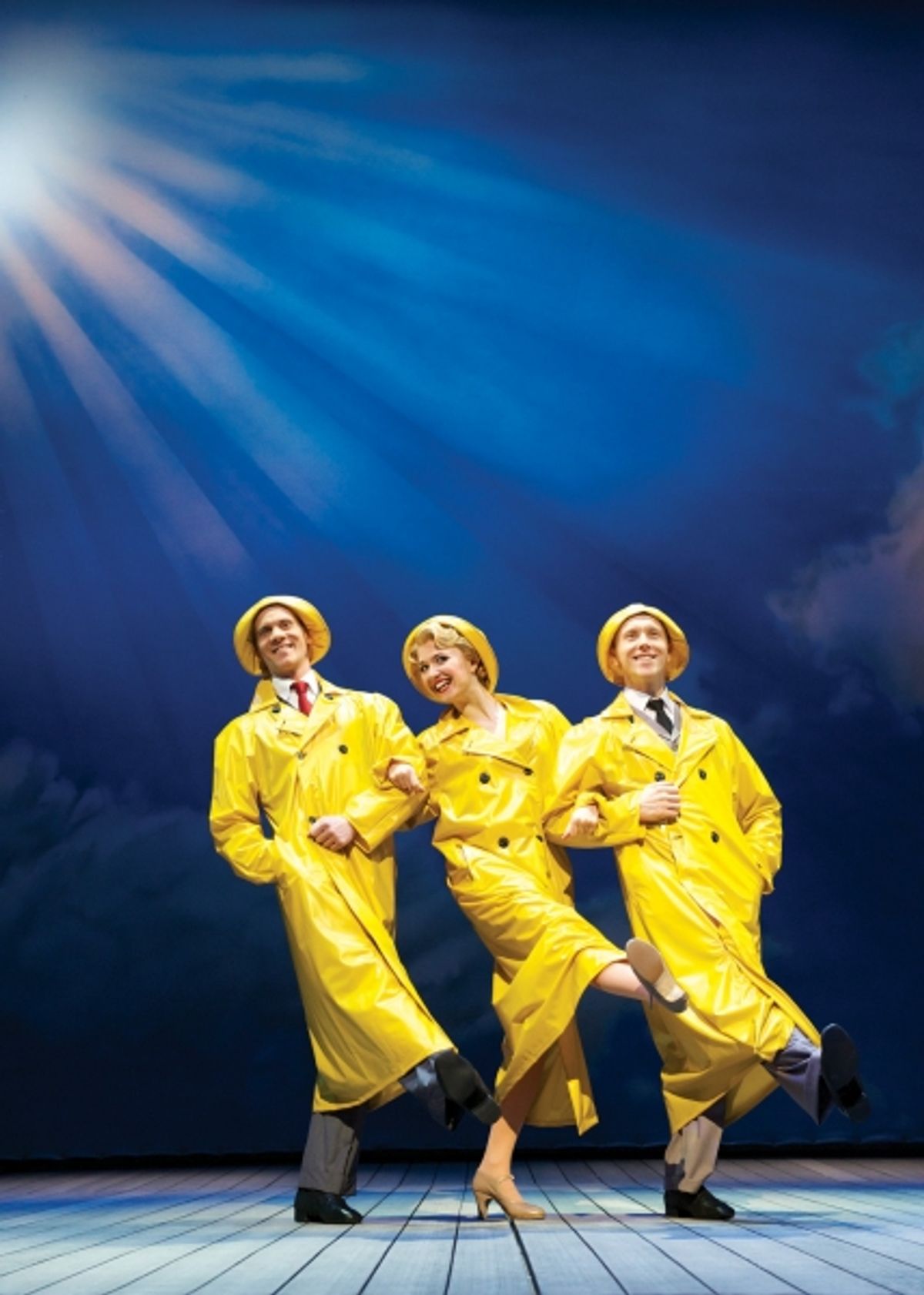 Adam Cooper, Scarlett Strallen and Daniel Crossley  at 
