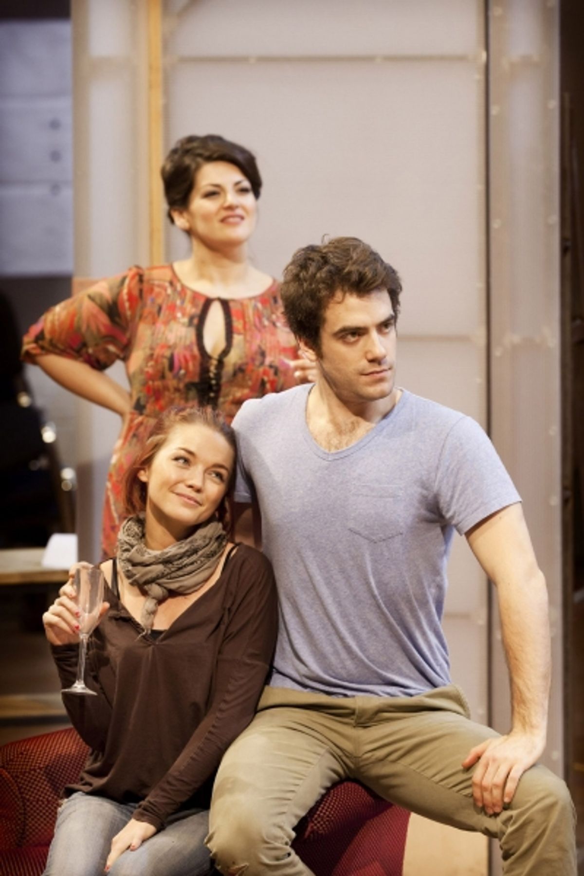 Jodie Prenger, Hannah Spearritt, Daniel Ings at 