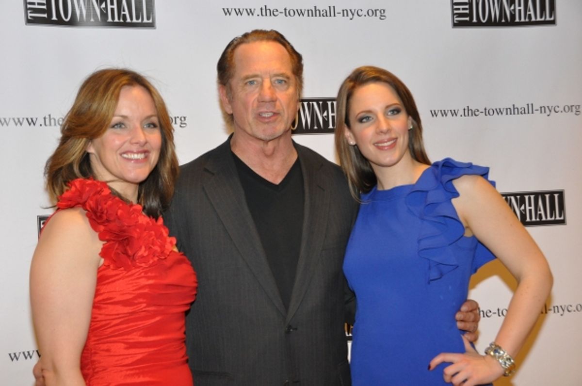 Alice Ripley, Tom Wopat and Jessie Mueller at 