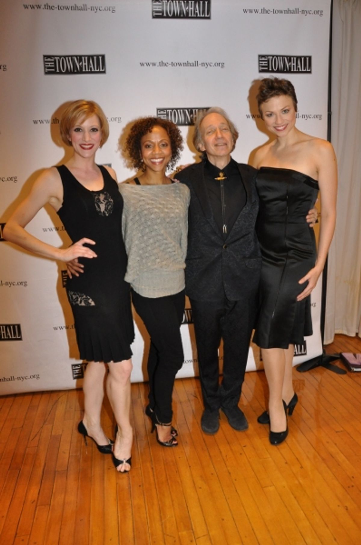 Vanessa Sonon, Dameka Hayes, Scott Siegel (Host, Writer and Creator of tonight's show) and Sara Brians at 