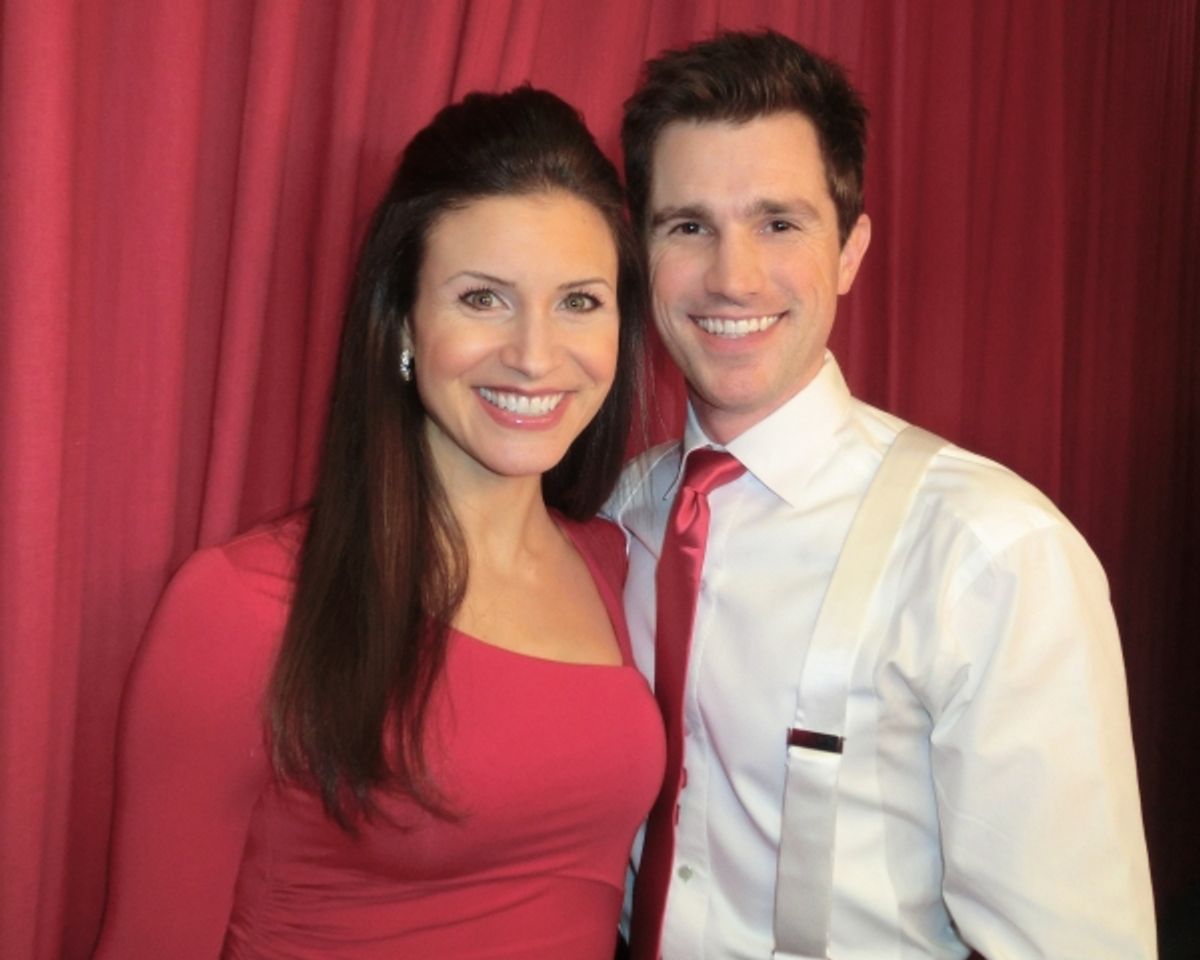 Jenny Powers and Matt Cavenaugh at 