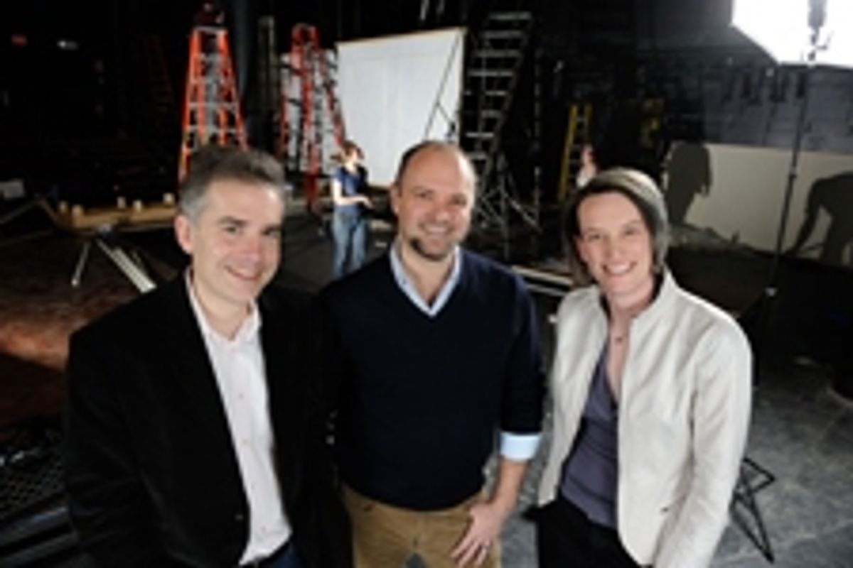 George Brant, Curt Columbus, and Deborah Salem Smith at 