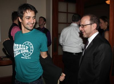 Lin-Manuel Miranda & Lonny Price  Photo