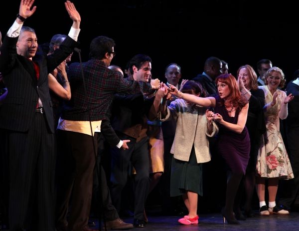 Gary Stevens, Jim Walton, Lin-Manuel Miranda, Lonny Price, Colin Donnell, Celia Keena Photo