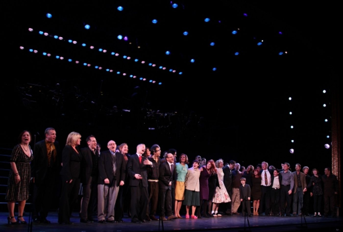 Photo Coverage: MERRILY WE ROLL ALONG Original and Encores! Casts Reunite at City Center - Sondheim & More!  Image