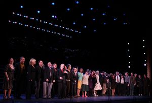 Lin-Manuel Miranda, Lonny Price, Colin Donnell, Elizabeth Stanley, Celia Keenan-Bolger, Ann Morrison & Betsy Wolfe with Members of the Original Broadway Cast & the Encores! Cast members @ BroadwayWorld Lin-Manuel Miranda, Lonny Price, Colin Donnell, Elizabeth Stanley, Celia Keenan-Bolge Photo