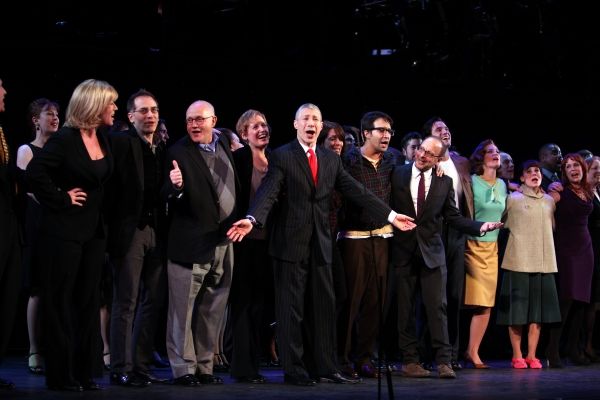 Liz Callaway, Gary Stevens, Jim Walton, Lin-Manuel Miranda, Lonny Price, Colin Donnel Photo