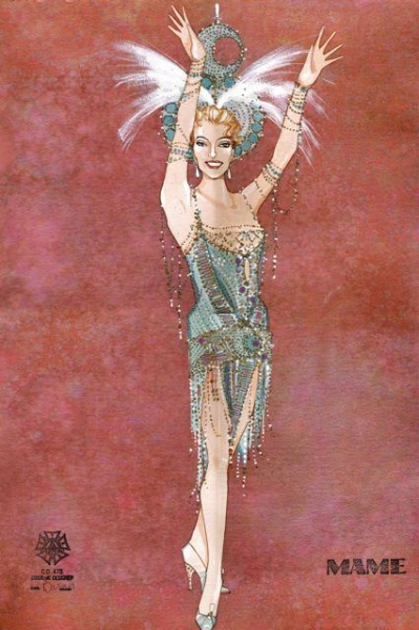 Photo Flash: Costume Sketches from Goodspeed's MAME! Photo Flash: Costume Sketches from Goodspeed's MAME! Image