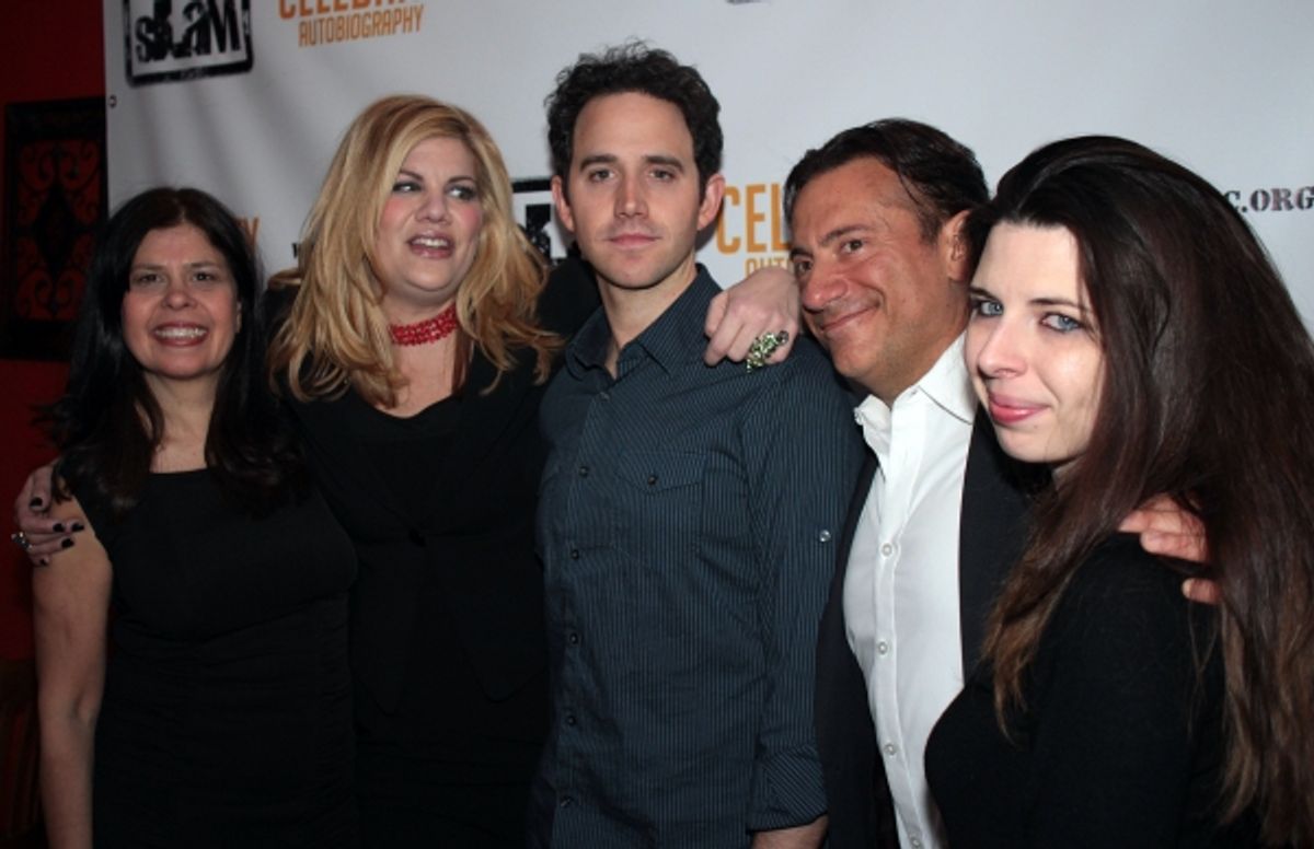 Dayle Reyfel, Kristen Johnston, Santino Fontana, Eugene Pack, Heather Matarazzo at 