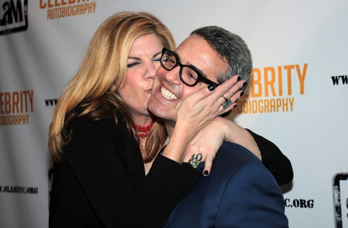 Kristen Johnston, Andy Cohen at 