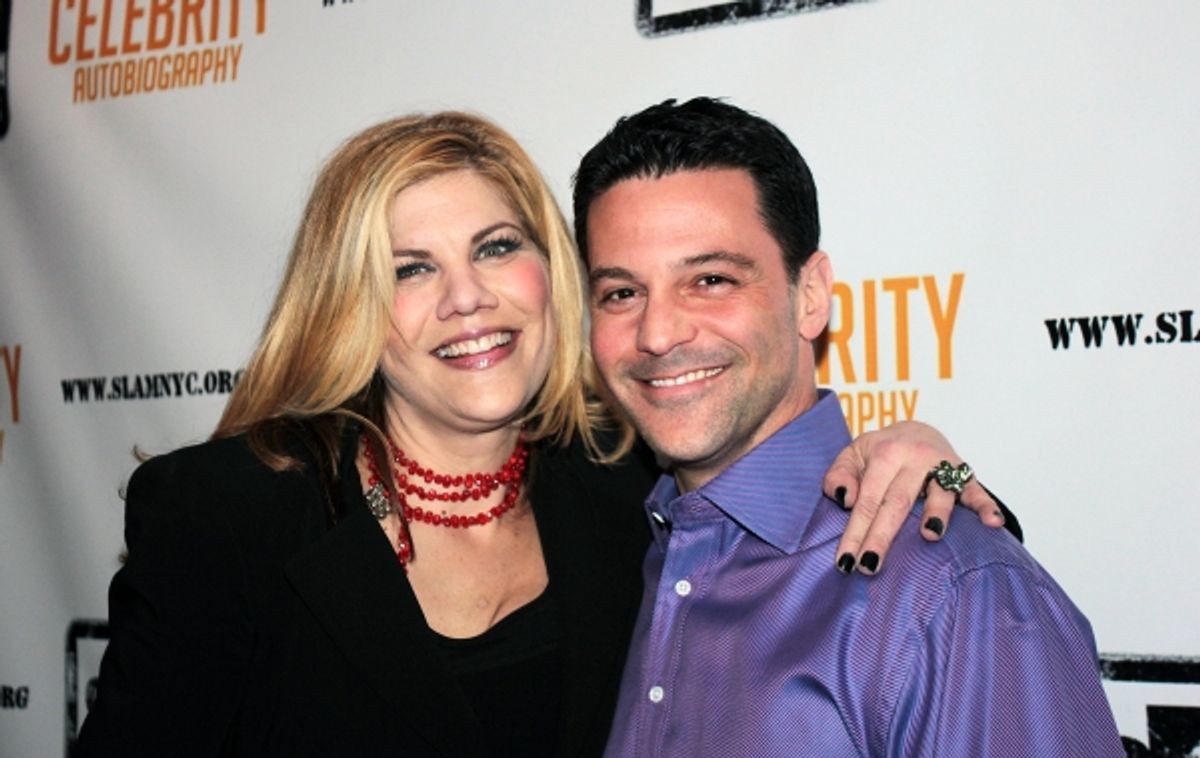 Kristen Johnston, David Alan Basche at 