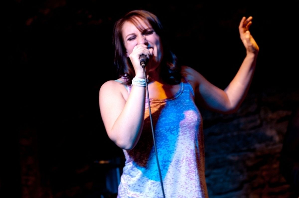 Caitlin Lester Sams at ROCKERS ANONYMOUS - LOVE SUCKS Plays Underground Lounge