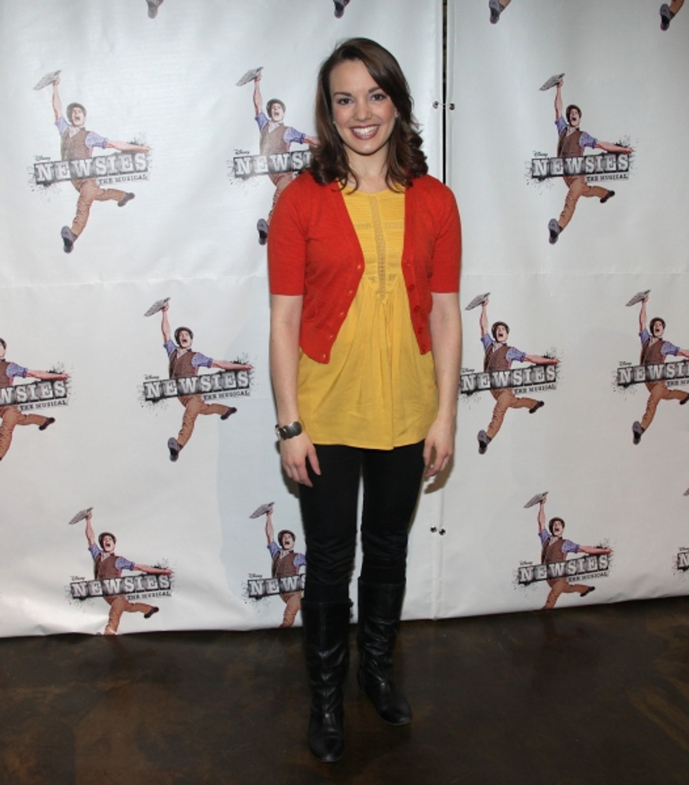 Photo Coverage: Extra! Extra! Meet the Broadway Company of NEWSIES!  Image