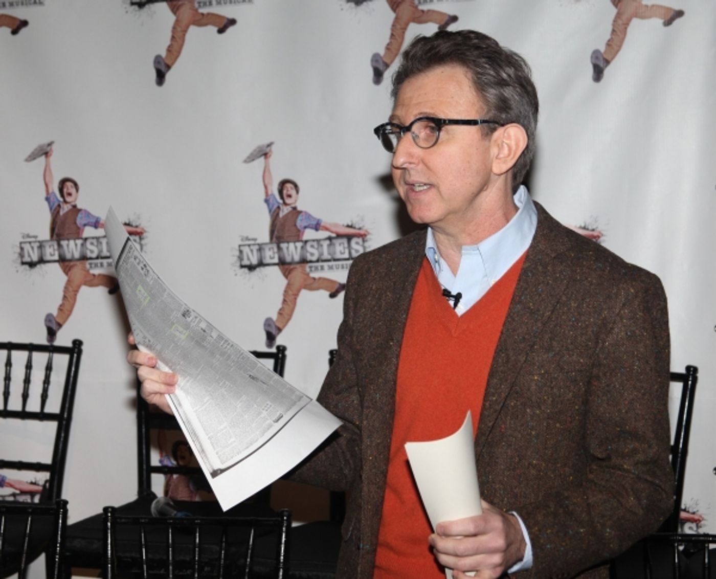 Photo Coverage: Extra! Extra! Meet the Broadway Company of NEWSIES!  Image