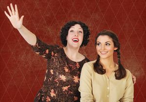 Heather Orth as Rose and Samantha Bruce as Louise/Gypsy Rose Lee @ BroadwayWorld Heather Orth as Rose and Samantha Bruce as Louise/Gypsy Rose Lee Photo