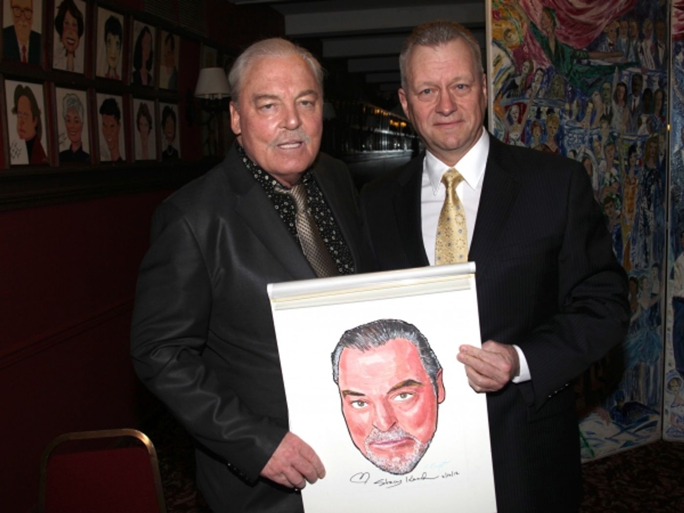Photo Coverage: Sardi's Honors OTHER DESERT CITIES' Stacey Keach, Stockard Channing & Rachel Griffiths with Wall Caricatures!  Image