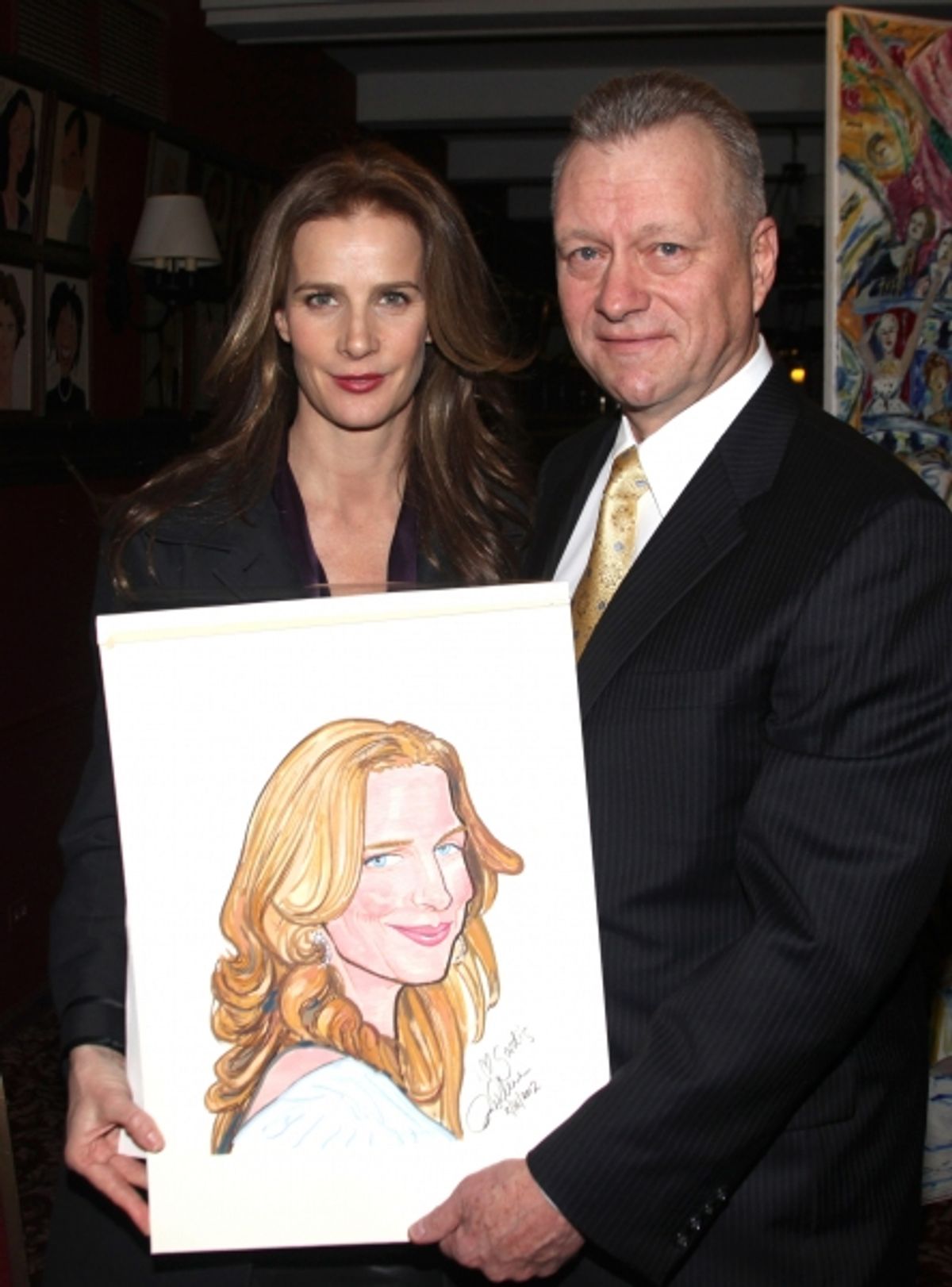 Rachel Griffiths & Max Kilmavicius at 