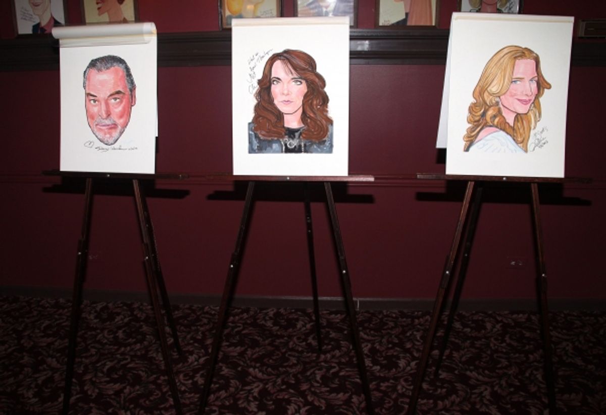 Stacy Keach, Stockard Channing & Rachel Griffiths at 